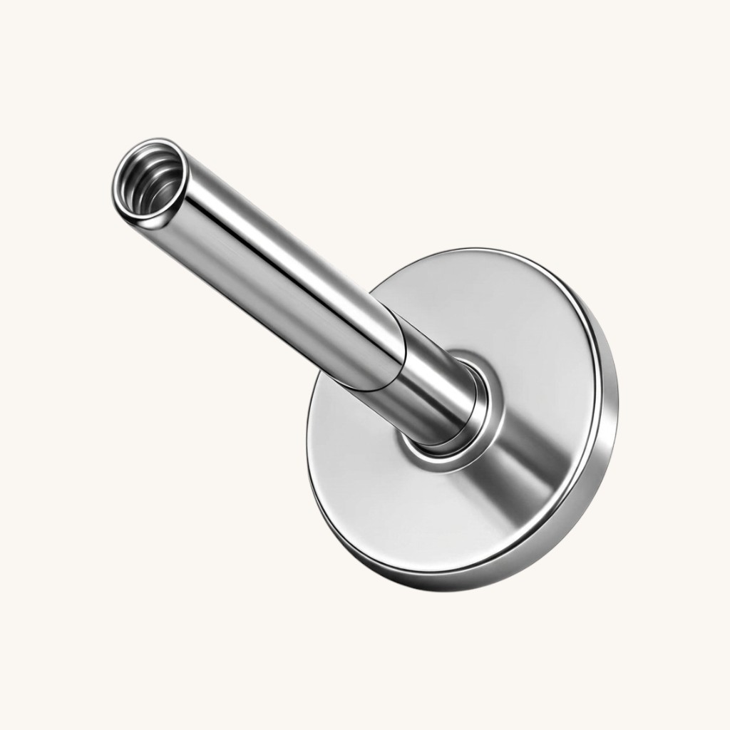 Labret à vissage interne